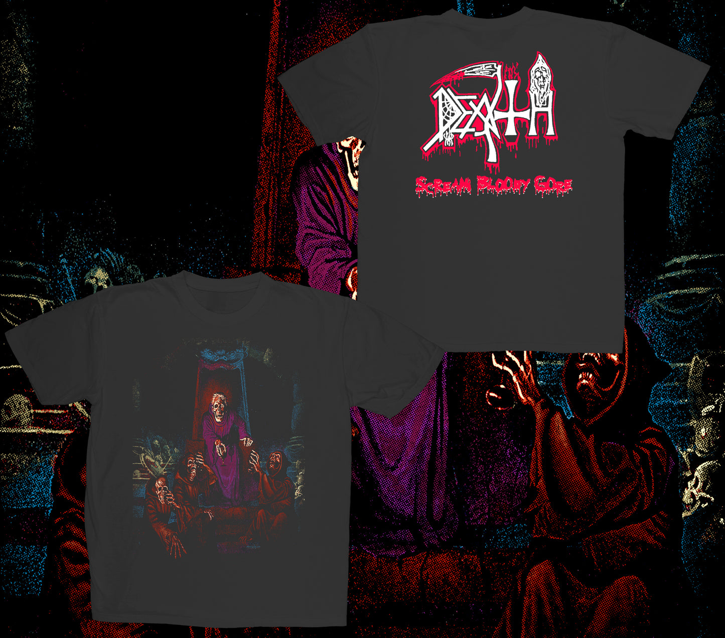 DEATH - REVERSE SBG (SHIRTS)