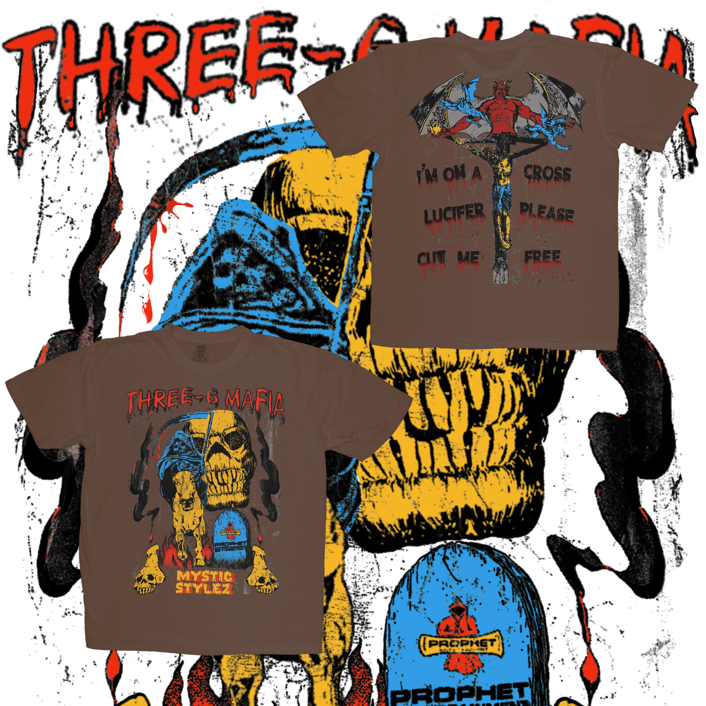 THREE 6 (SHIRTS)
