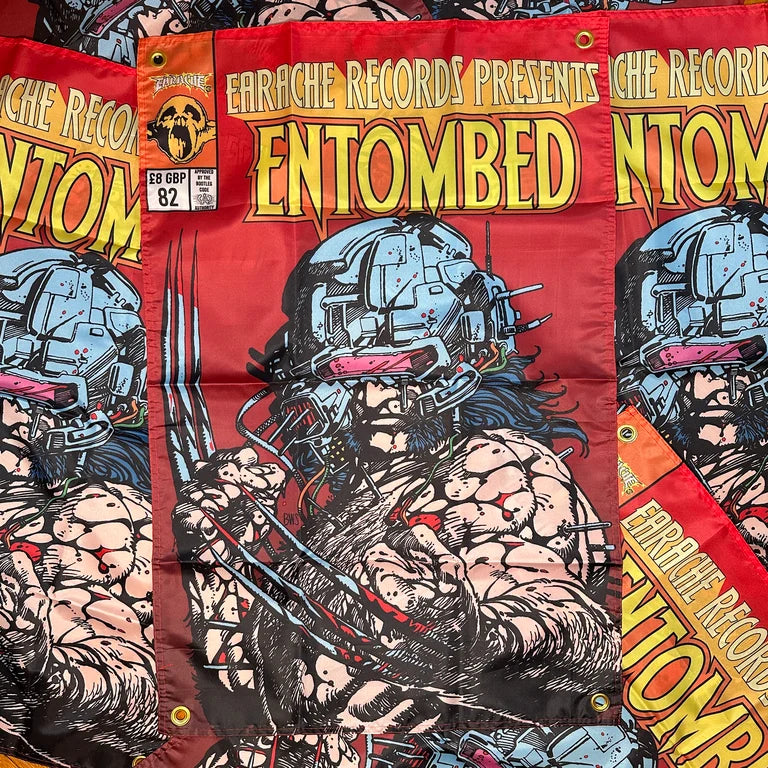 ENTOMBED (WALL FLAGS)