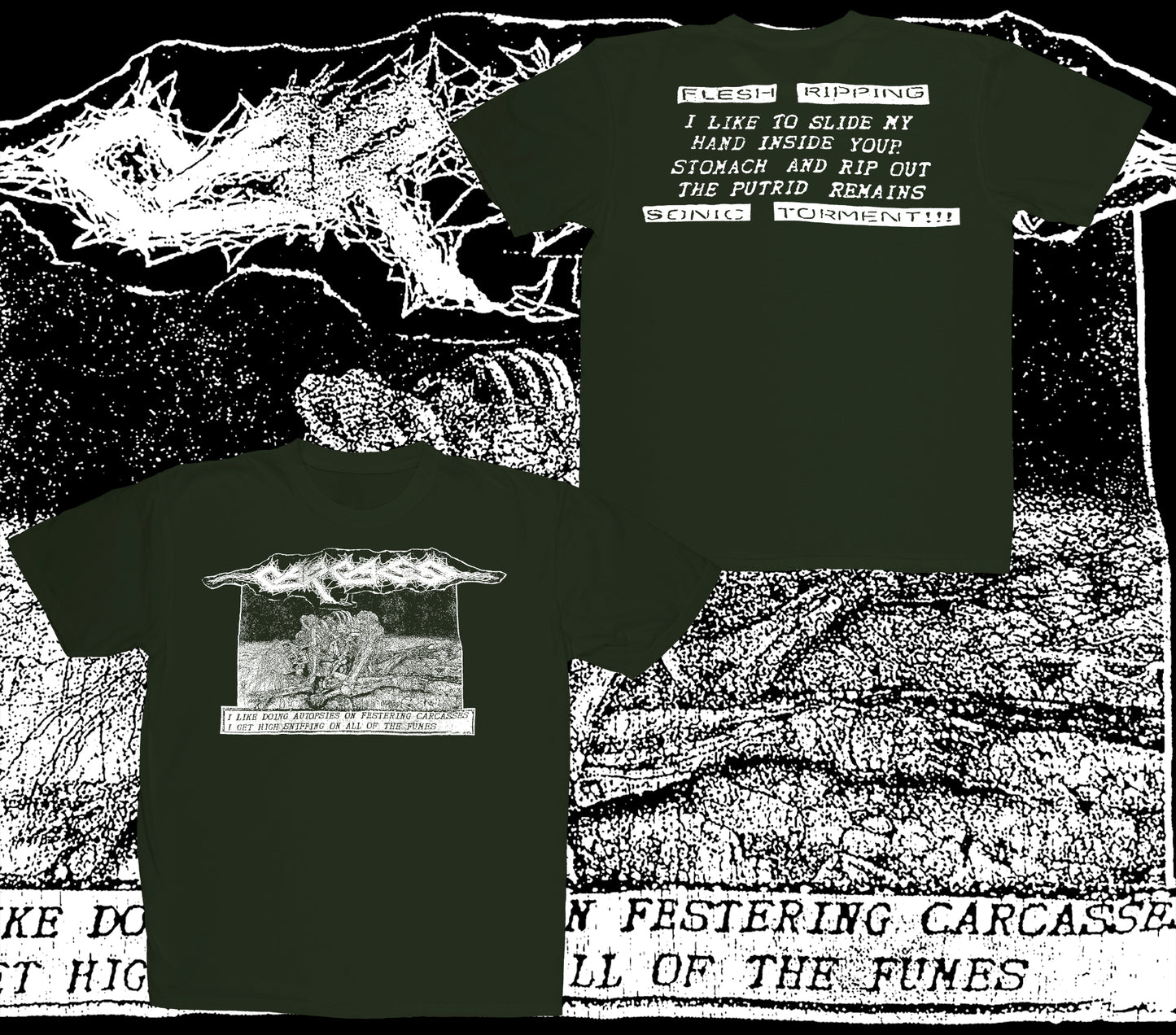 CARCASS - SONIC (SHIRTS)