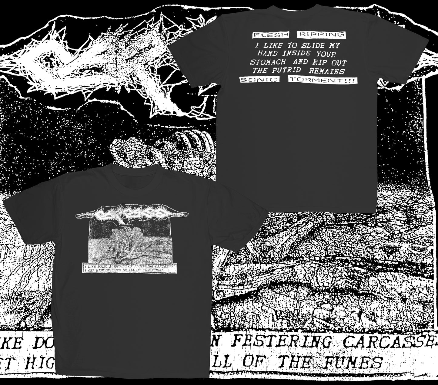 CARCASS - SONIC (SHIRTS)