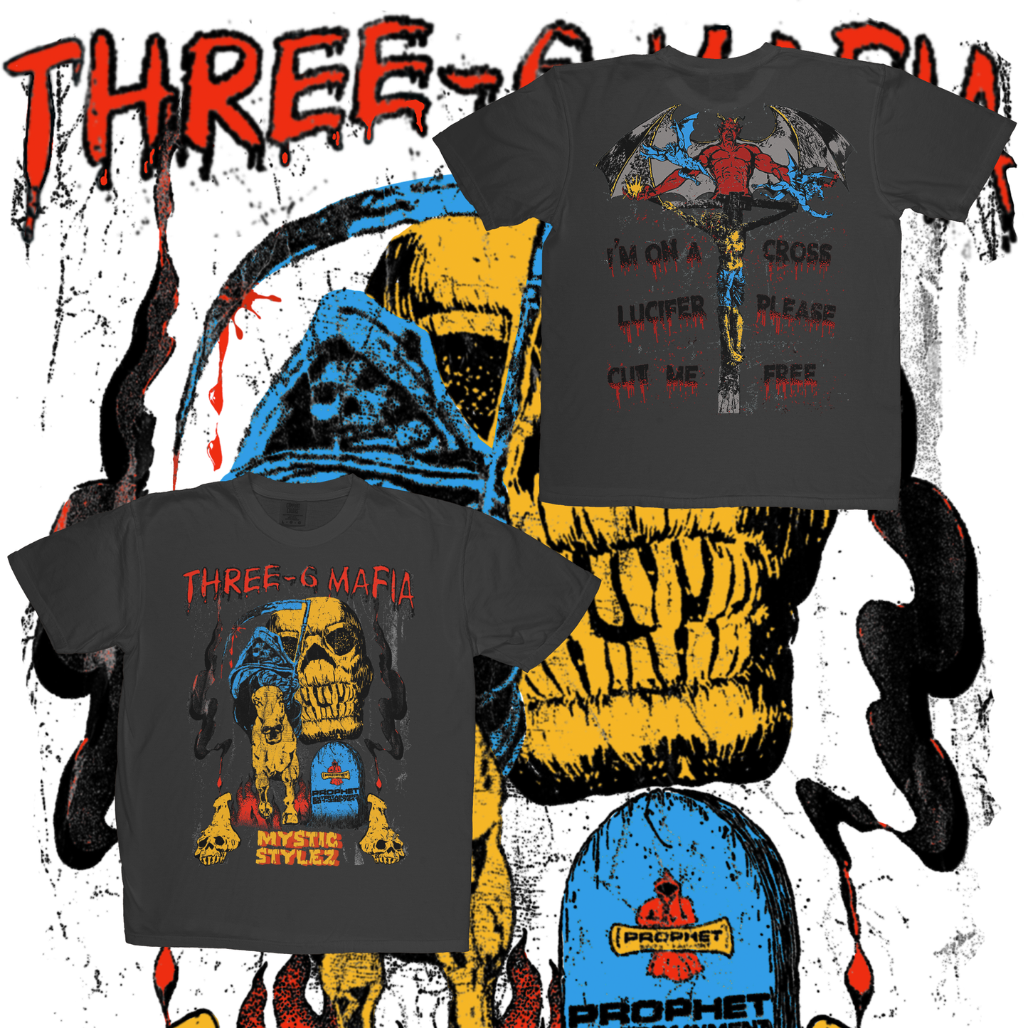 THREE 6 (SHIRTS)