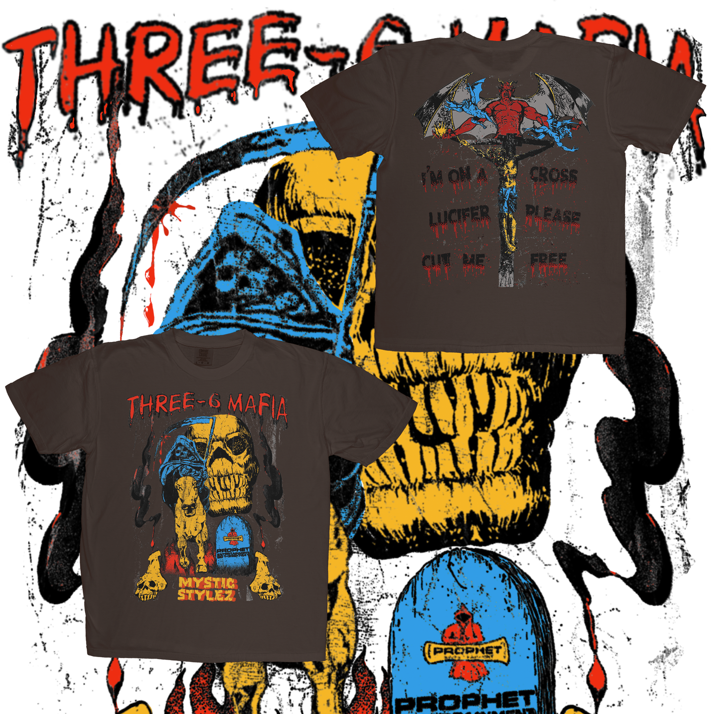 THREE 6 (SHIRTS)