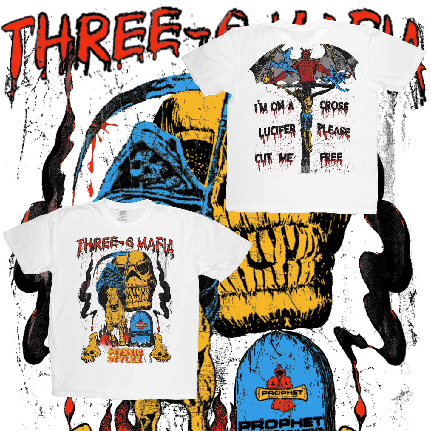 THREE 6 (SHIRTS)