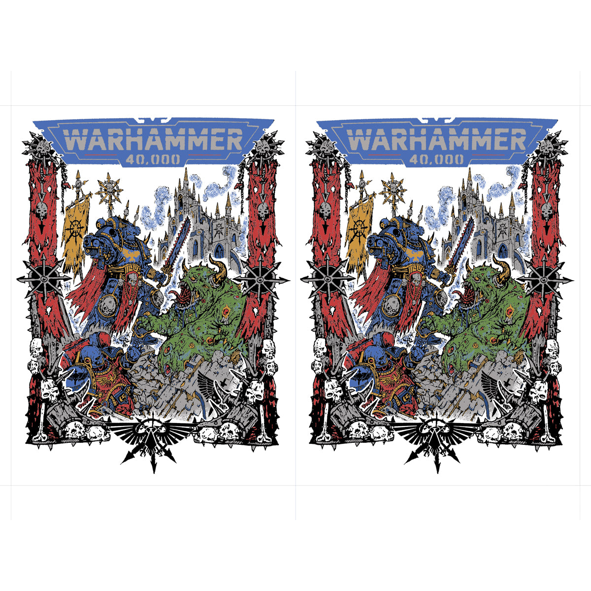 WAR 40K (POSTERS)