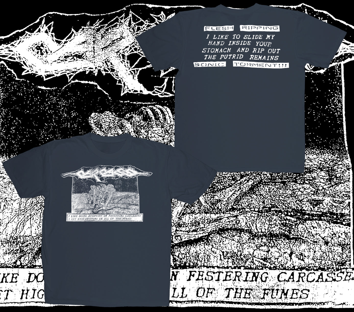 CARCASS - SONIC (SHIRTS)
