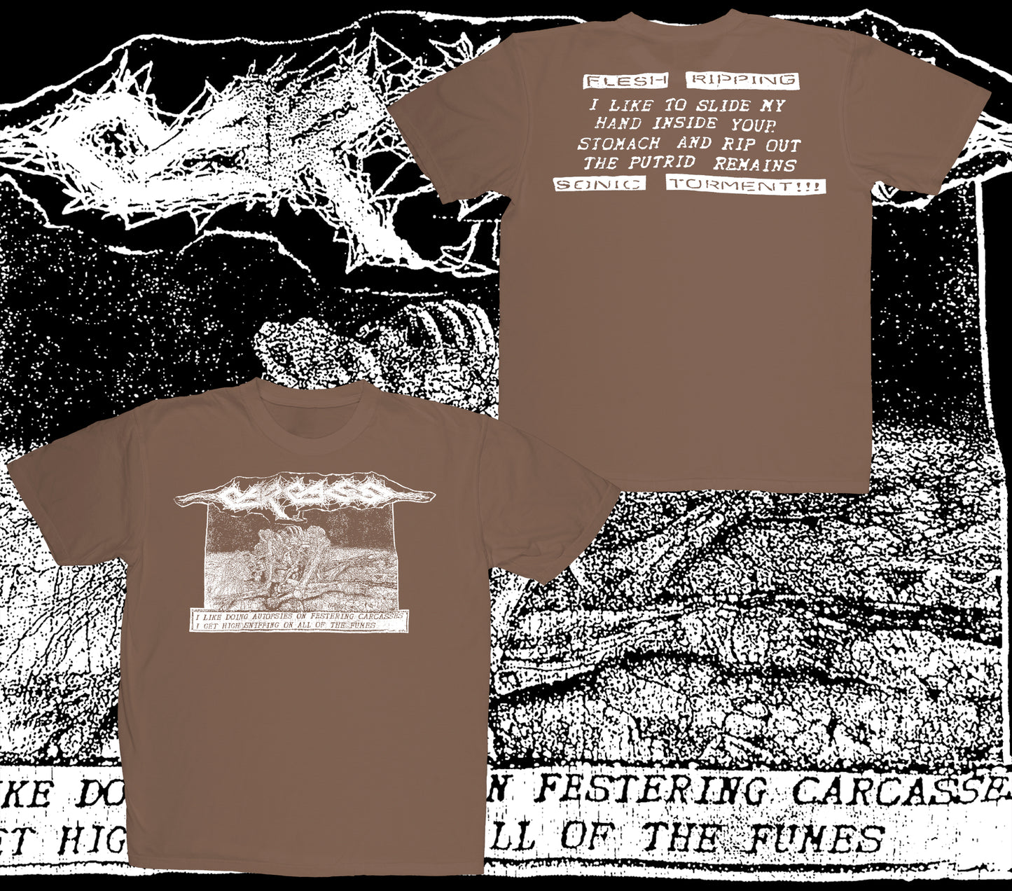 CARCASS - SONIC (SHIRTS)