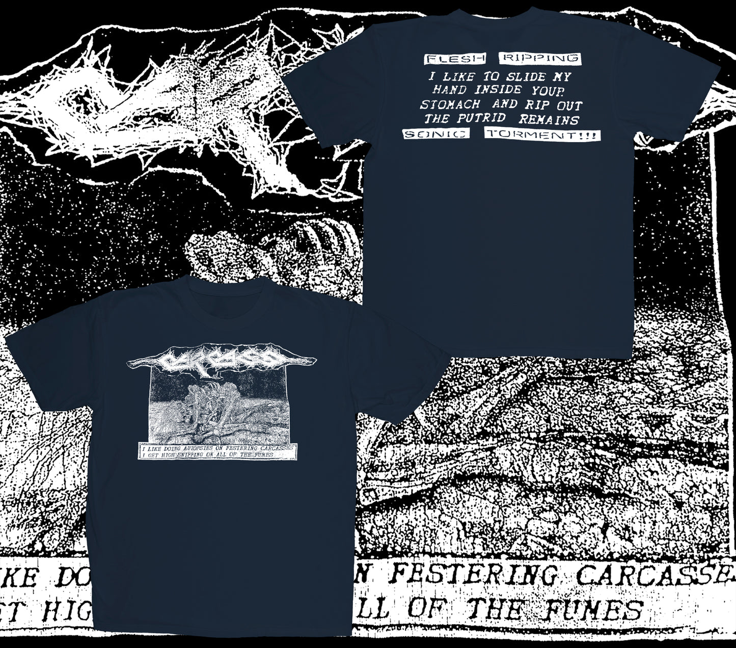 CARCASS - SONIC (SHIRTS)